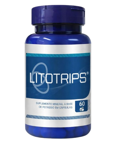 Litotrips 60 Cápsulas Citrato de Potássio